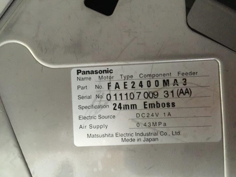 飞达   松下飞达  Panasonic BM24MM Feeder   SMT贴片机喂料器 料架